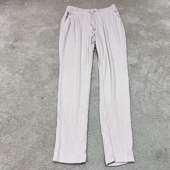 Express Pants Pink Women’s Size Medium Elastic Waist Drawstring Pockets - Picture 1 of 12